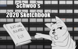 Schwoo's 2020 Sketchbook page 1