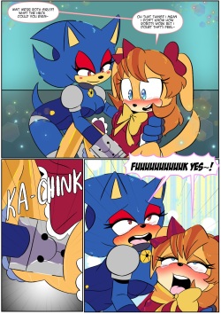 [FluffyTG] Gotta Girl Fast #4: Metal Sonic page 10