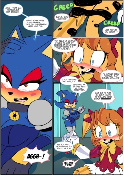 [FluffyTG] Gotta Girl Fast #4: Metal Sonic page 9