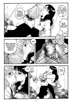[Toshiki Yui] (Hot Tails) Pellizcos  #3 [Spanish] page 8