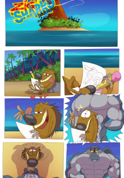 That's starts story zig and sharko comic