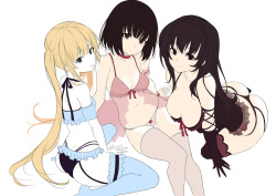 [Zasshu] Saekano x Lingerie (Saenai Heroine no Sodatekata) page 5