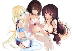 [Zasshu] Saekano x Lingerie (Saenai Heroine no Sodatekata) page 6