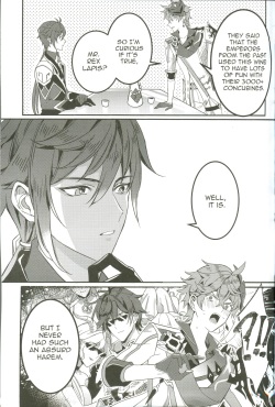(megumignsn)The Intoxicated Harbinger and Archon (Genshin Impact) page 7