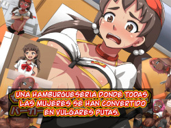 [mega w] Onna ga Subete Gehin na Bitch ni Natta Nichijou Burger Shop Hen (Spanish) page 2
