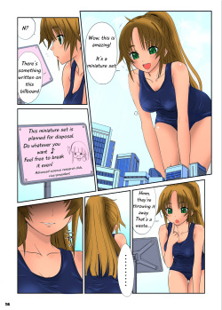[Ashurame Gajoh (Hakuto)] Toaru Shoujo no Miniature Play | A Certain Specific Girl's Miniature Play (Big Girl Crushed Us) [English] [Digital] [Colored] page 2