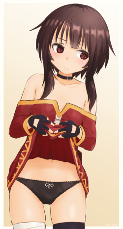 [Sirokohi] 最後には結局脱がされちゃうたくし上げめぐみん page 2
