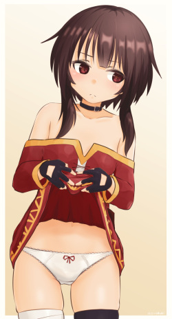 [Sirokohi] 最後には結局脱がされちゃうたくし上げめぐみん page 3