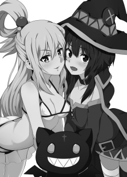 [Nikoushikou (Nekosaki Aoi)] Megumin ni Karei na Shasei o! 3 (Kono Subarashii Sekai ni Syukufuku o!) [Digital] page 2