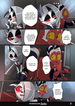 [Jizoku] A Night With Loona | Una Noche Con Loona (Ongoing) + Extras [Spanish] [Kamus2001] page 9