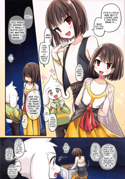 (Kimi no Sentaku. 4) [PORYGON137 (Hidari Pory5n)] Costume Hour (Undertale) [English] [Yuuta's Blog] page 2