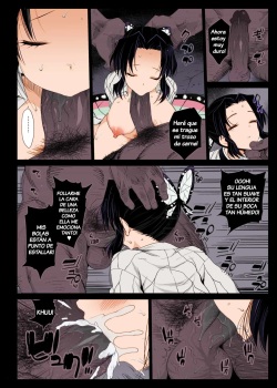[Eromazun (Ma-kurou)] Kochou Shinobu Kan ~Neteiru Aida ni Ossan Oni ni Okasareru~ - RAPE OF DEMON SLAYER 2 (Kimetsu no Yaiba) [Spanish] [Colorized] [Decensored] [Digital] page 8