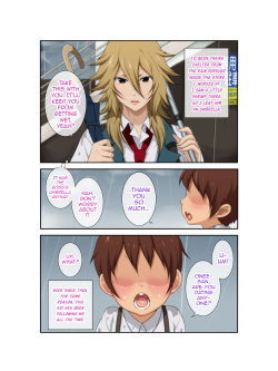 [NOTONE (Nekotasou)] Akogare no Yankee Tenin no Onee-san wa Oppai Chinko deshita. ~ demo Daisuki Tsukiaitai! ~ [English] [mysterymeat3] page 2