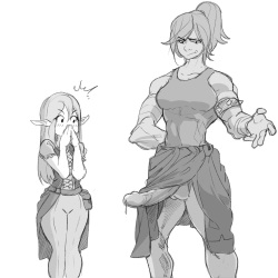 Futa Orc & The Elf