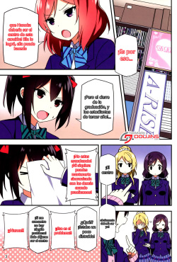 (C88) [Candy Club (Sky)] Endless Love ~Kako Kara no Present~ (Love Live!) [Spanish] [Decensored] page 2