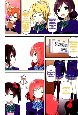 (C88) [Candy Club (Sky)] Endless Love ~Kako Kara no Present~ (Love Live!) [Spanish] [Decensored] page 3