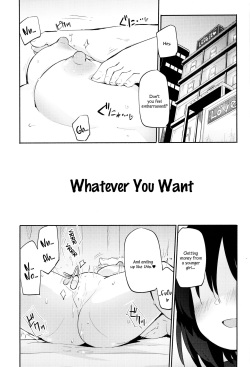 (COMITIA140) [Homuraya Pleiades (Homura Subaru)] Saretai Houdai | Whatever You Want [English] page 2
