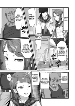 [Ura no Hikidashi (Nizii)] Tani Busoku de Shinkyuu Dekinai!? Namaiki na Oshiego Gal o Ecchi de Hoten! [Spanish] [M4KAi] page 4