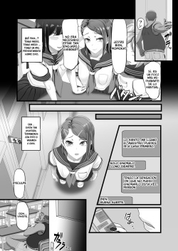 [Ura no Hikidashi (Nizii)] Tani Busoku de Shinkyuu Dekinai!? Namaiki na Oshiego Gal o Ecchi de Hoten! [Spanish] [M4KAi] page 6