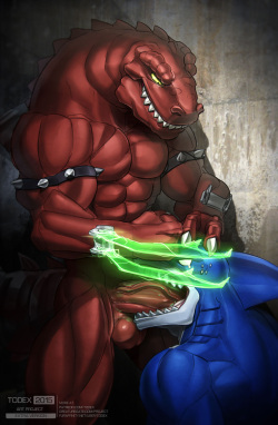 [Todex] Haxx + Ripster (Street Sharks, Extreme Dinosaurs) page 1