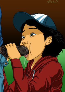 [Evilionx] Lee x Clementine (The Walking Dead) page 2