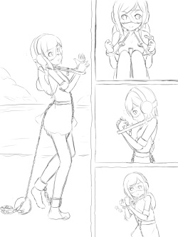 [Pixiv-3768017] Selfbondage challage Survive in island 1-4 page 5