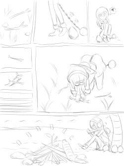 [Pixiv-3768017] Selfbondage challage Survive in island 1-4 page 8