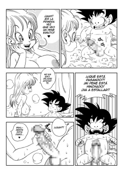 YamamotoDoujin - Bulma X Goku (Episode 1) Sexo en el baño page 6