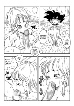 YamamotoDoujin - Bulma X Goku (Episode 1) Sexo en el baño page 7