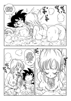 YamamotoDoujin - Bulma X Goku (Episode 1) Sexo en el baño page 8