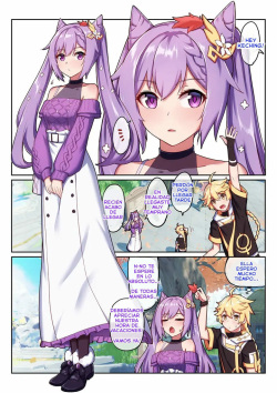 [Longbow Flintlock] Keqing's Date With The Traveler | La cita de Keching con el viajero (Genshin Impact) [Spanish] page 2