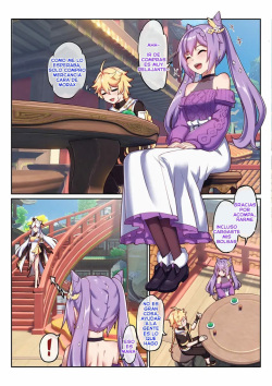 [Longbow Flintlock] Keqing's Date With The Traveler | La cita de Keching con el viajero (Genshin Impact) [Spanish] page 4