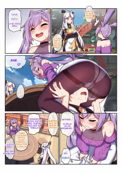 [Longbow Flintlock] Keqing's Date With The Traveler | La cita de Keching con el viajero (Genshin Impact) [Spanish] page 7