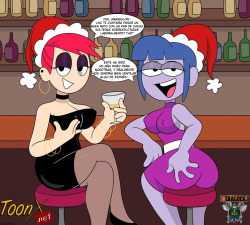 [SourNack] Frankie and Gloria's New Year Eve Celebration (Foster Home for Imaginary Friends x Big City Greens) (Spanish) [kalock &amp; ToonX] page 1