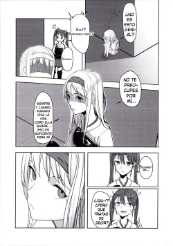 (Yuri Only) [Ustilago Nuda (Nuda)] Kouun no Megami ga Tsuiteiru - 我可是有女神跟著的呢 | I Have a Goddess with Me (Kantai Collection -KanColle-) (Spanish) [kalock] page 4