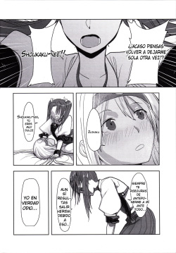 (Yuri Only) [Ustilago Nuda (Nuda)] Kouun no Megami ga Tsuiteiru - 我可是有女神跟著的呢 | I Have a Goddess with Me (Kantai Collection -KanColle-) (Spanish) [kalock] page 9