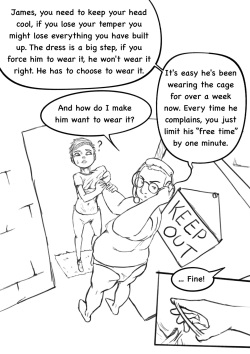 Ashifff - Trapped. chapter one: chastity belt page 7