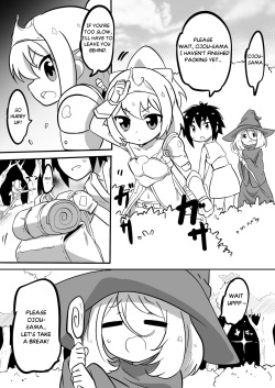 [Izumo Gingatei (luke)] Dungeon de Hidoi Koto Sareru Hanashi | A Story Where They Will Do Bad Things to Me if I Missbehave [English] [Domo Scans] [Digital] page 2