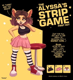 Alyssa's strip game 1 & 2