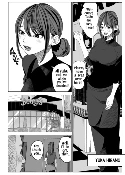 [Pulp-Hekushon] Kyou, Tenchou ni Netoraremashita. | Today, I Cheated with the Manager (FamiRes Part Hitozuma Hirano Yuuka) [English] page 2