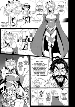 (C94) [Hokkebain! (Halcon)] Ore no Kishiou ga Konna ni Race Queen na Wake ga Nai (Fate/Grand Order) [Spanish] page 2