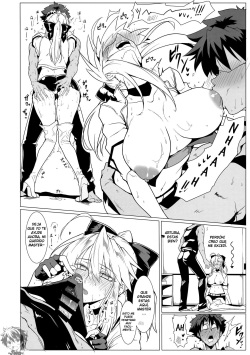 (C94) [Hokkebain! (Halcon)] Ore no Kishiou ga Konna ni Race Queen na Wake ga Nai (Fate/Grand Order) [Spanish] page 7
