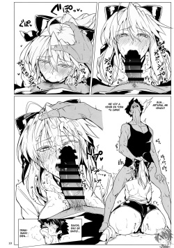 (C94) [Hokkebain! (Halcon)] Ore no Kishiou ga Konna ni Race Queen na Wake ga Nai (Fate/Grand Order) [Spanish] page 9
