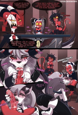 [HermitMoth] LoonaxMoxxie + Shorts (Helluva Boss) page 5