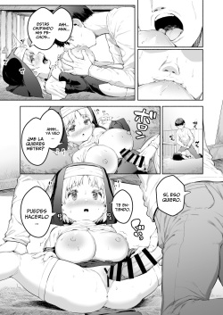 [ROCK CLIME (Danbo)] Ecchi na Zange o Sasete Kureru Keiken na Loli Kyonyuu Sister-chan [Spanish] [Lanerte] [Digital] page 8