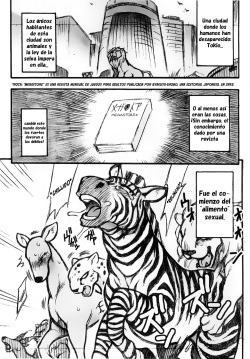 (Kansai! Kemoket) [Mayoineko (Various)] Jaku Niku Goukan (TOKYO JUNGLE) [Spanish] =Mr.MPD= page 3