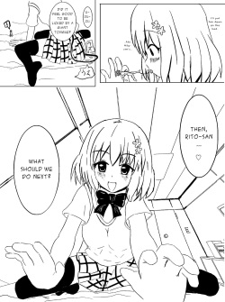 [Aki] Rito ga chiisaku natte Momo to | Shrunken Rito and Momo [English] page 4