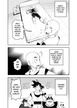 [Hamanasu Chaya (Hamanasu)] H Shinai to Derarenai Seishin to Toki no Heya (Dragon Ball Z) [Spanish] {Gisicom Comics} page 2