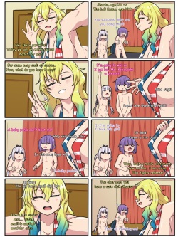 Shouta vs Kanna and Lucoa Sexfight page 1