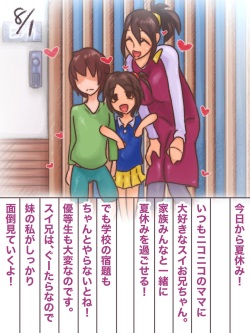 [Nikumomu] My Summer Vacation page 1
